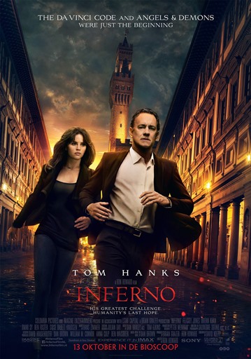 Diretor Ron Howard anuncia elenco oficial para Inferno - Cinema com Rapadura